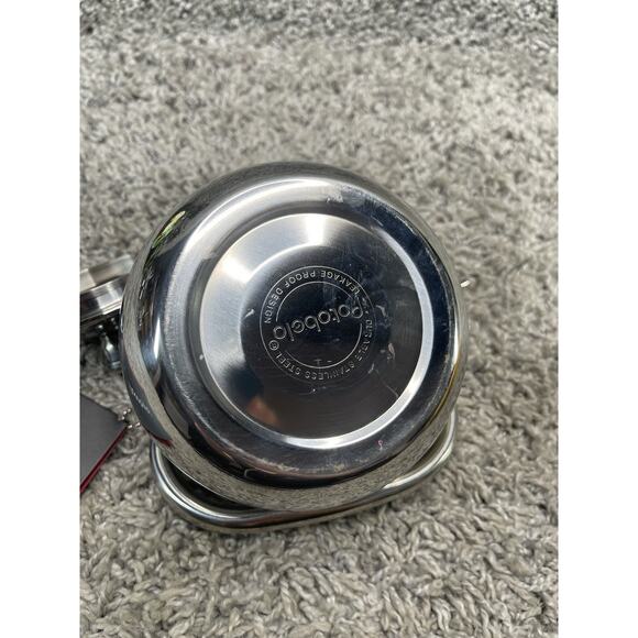 Potobelo Italia Stainless Steel Kettle Teapot 1 Qt Authentic Kitchen Gadget New - Picture 5 of 10